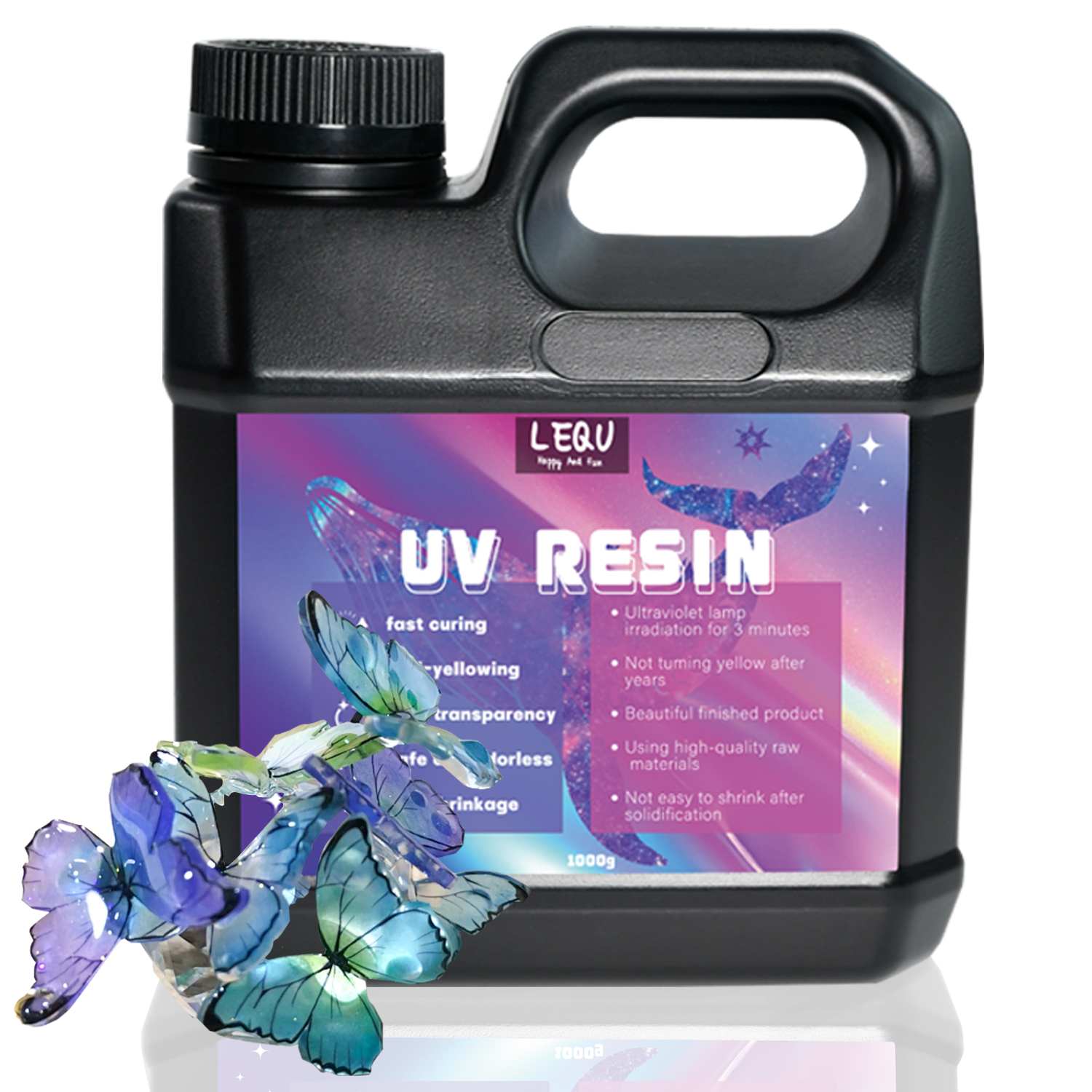 Bulk UV Resin Crystal Clear La - Epoxy Uv Resin Kit ulasan dan harga