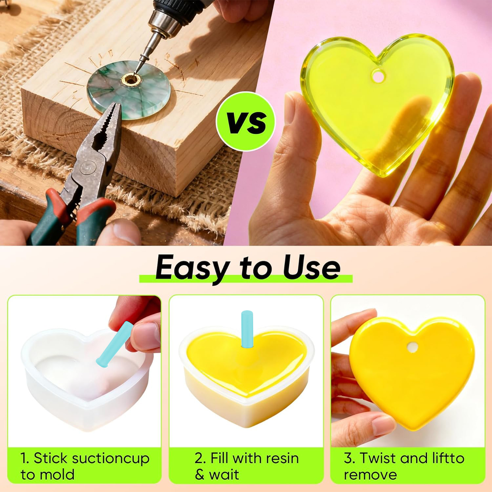 Resin Hole Maker Set 35PCS 7 S - Epoxy Uv Resin Kit ulasan dan harga