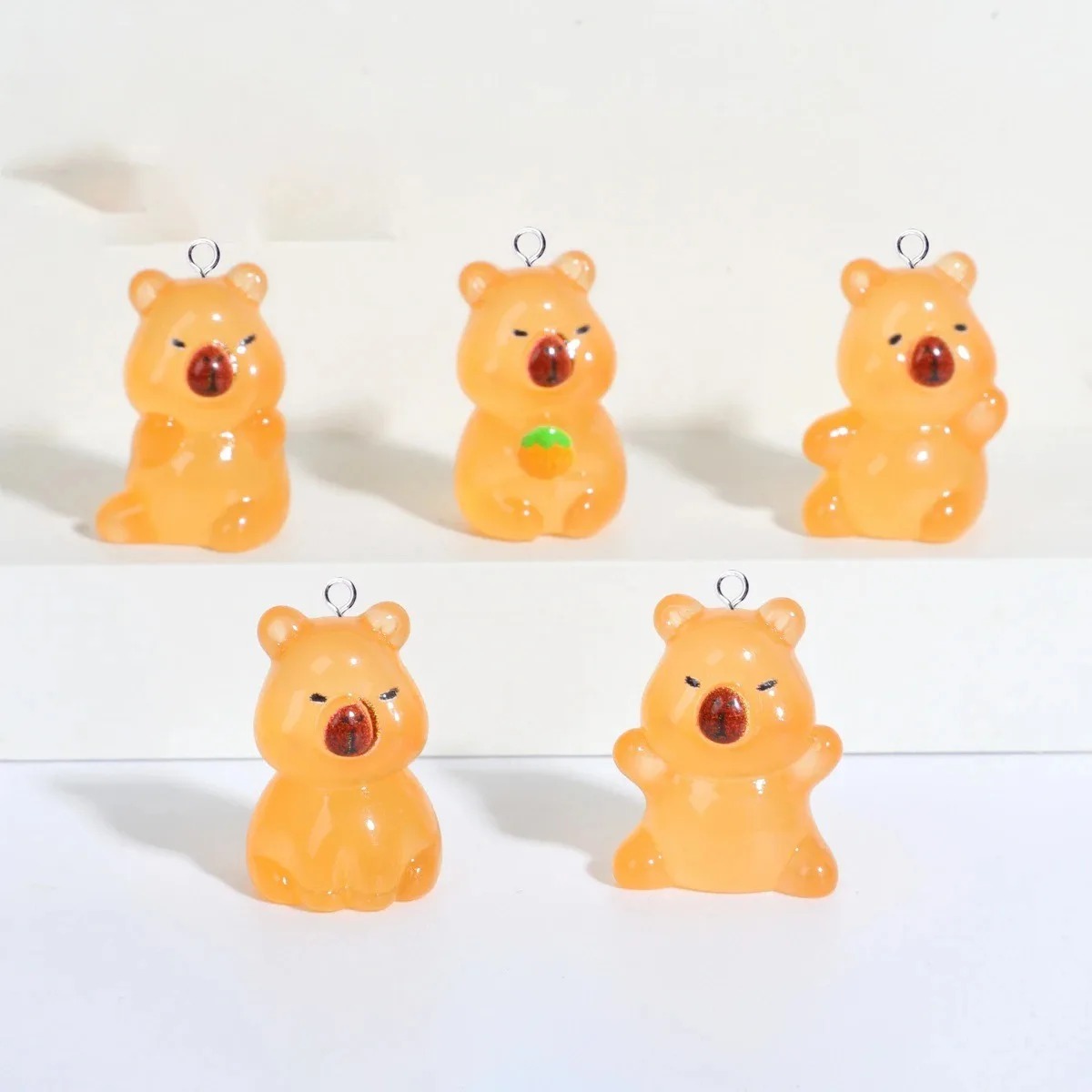 10Pcs Kawaii Flatback Floating - Resin Craft Supplies ulasan dan harga