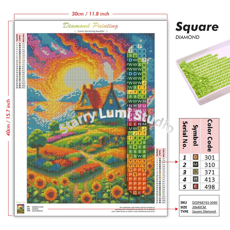Hatsune Miku Diamond Painting  - Resin Craft Kit ulasan dan harga