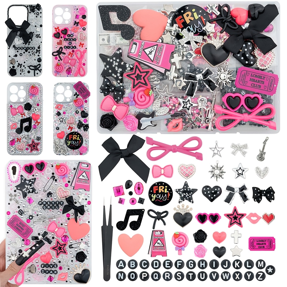 2380 Pcs DIY Jewelry Charm Mix - Resin Craft Kit ulasan dan harga