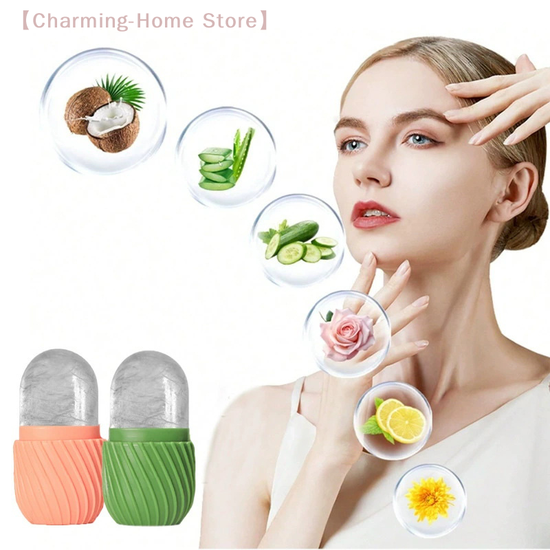 【M】One Silicone Ice Face Rolle - Silicone Mold Tray ulasan dan harga