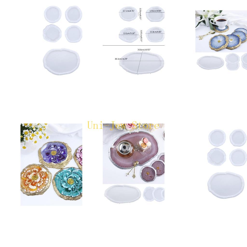 40GB Resin Tray Mold Silicone  - Geode Mold Silicone ulasan dan harga