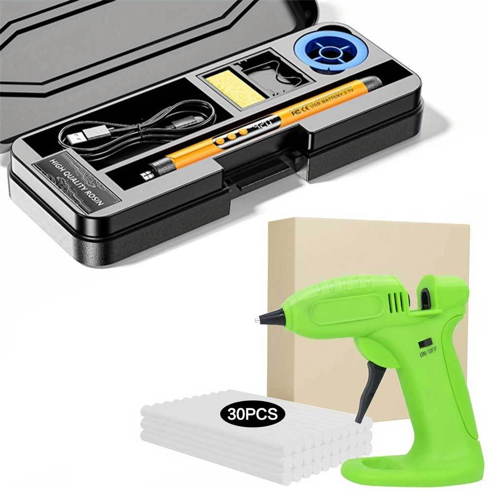 Cordless Hot Glue Gun (Fast-He - Heat Gun Small ulasan dan harga