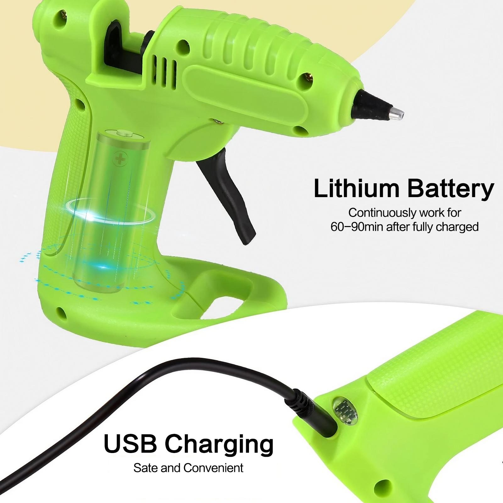 Cordless Hot Glue Gun (Fast-He - Heat Gun Small ulasan dan harga