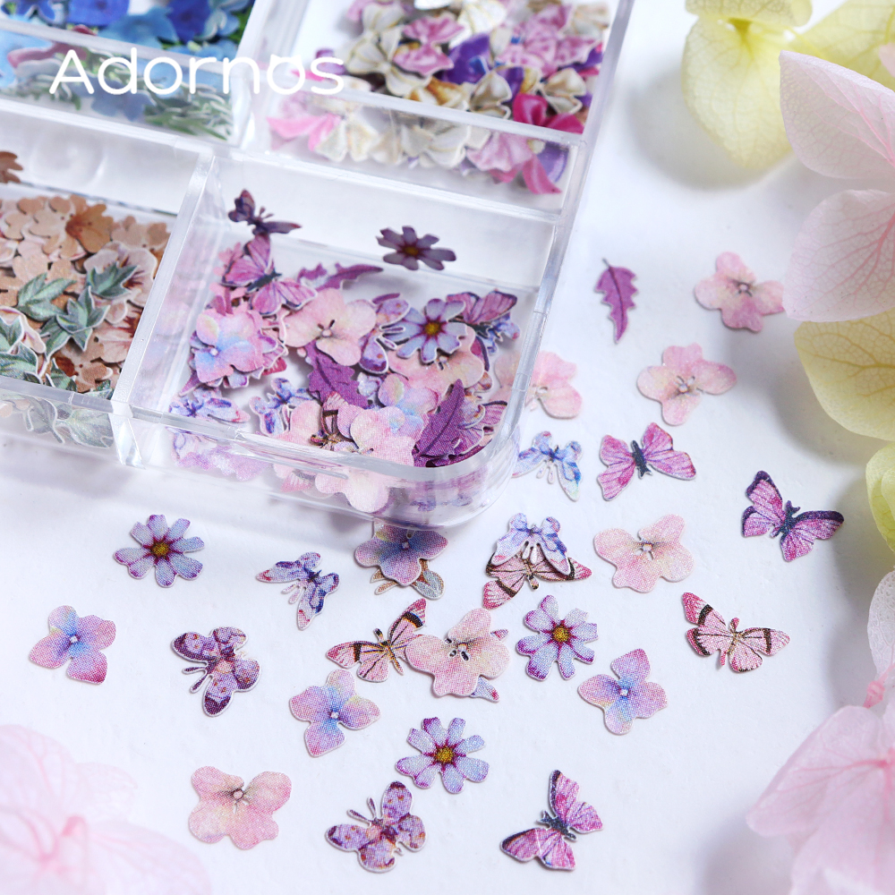 180pcs/box Wood Pulp Flowers C - Resin Craft Ideas ulasan dan harga