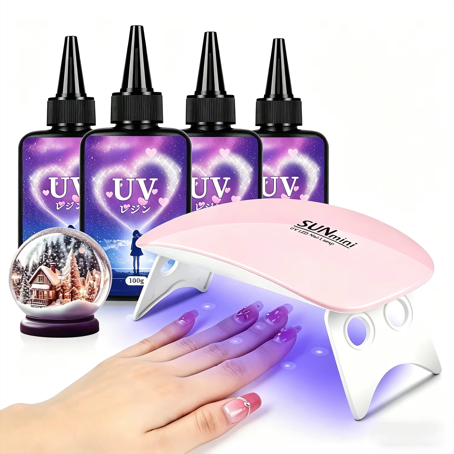 UV Resin Crystal Clear Ultravi - Epoxy Uv Resin Kit ulasan dan harga