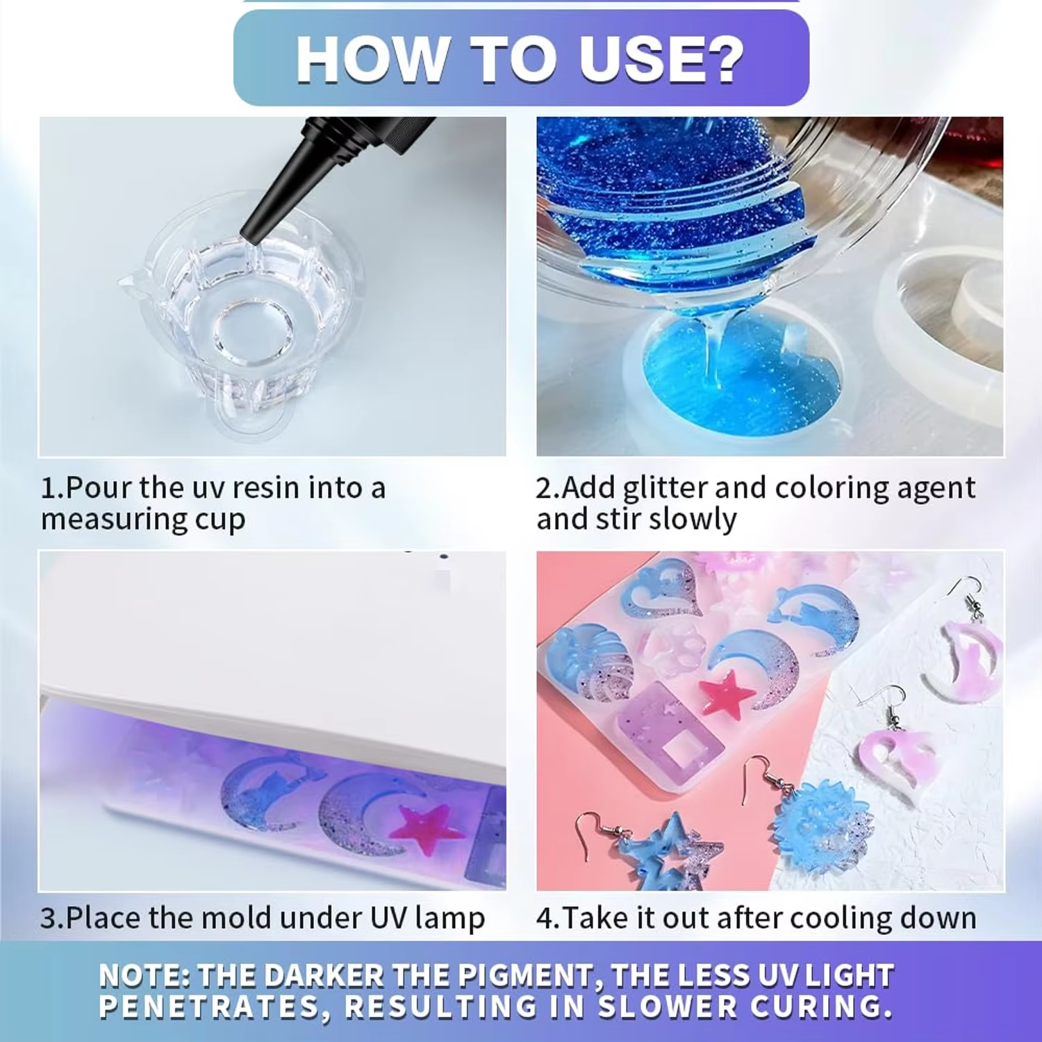 UV Resin Crystal Clear Ultravi - Epoxy Uv Resin Kit ulasan dan harga