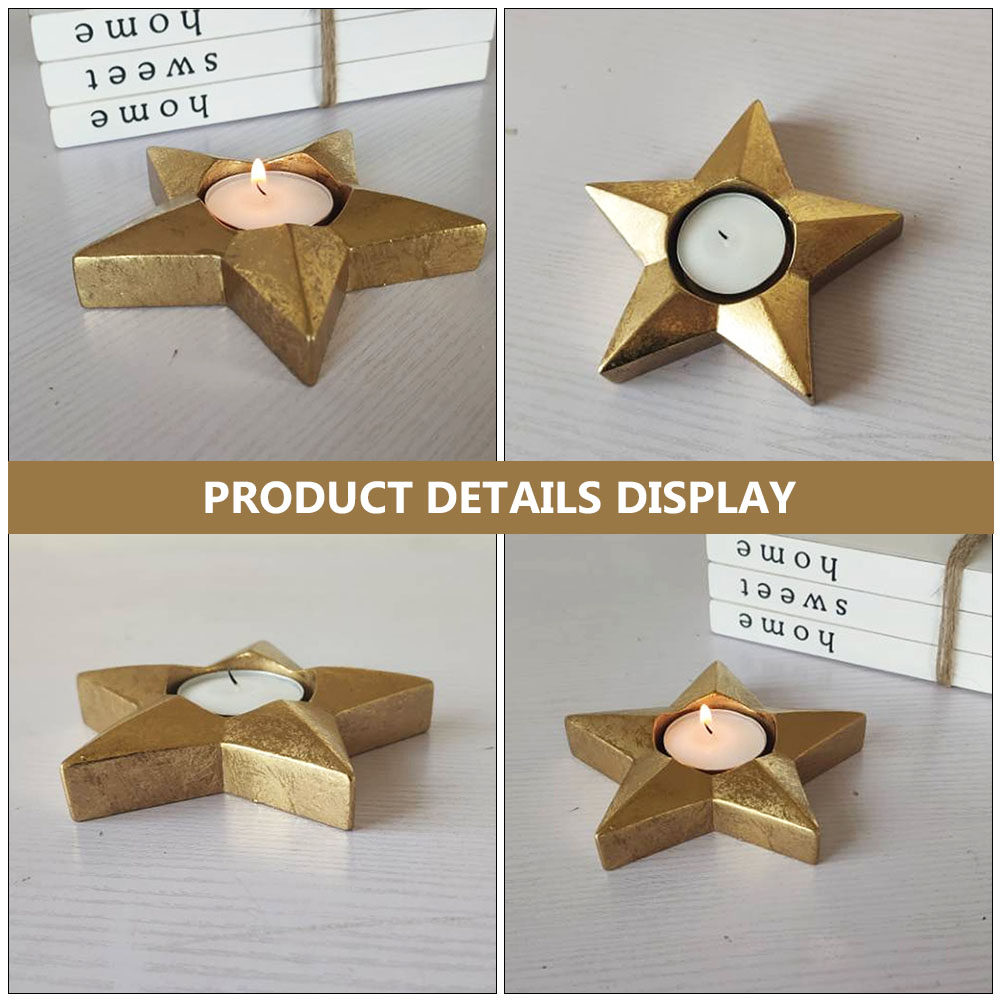 2Pcs Resin Craft Candlesticks  - Resin Craft Supplies ulasan dan harga