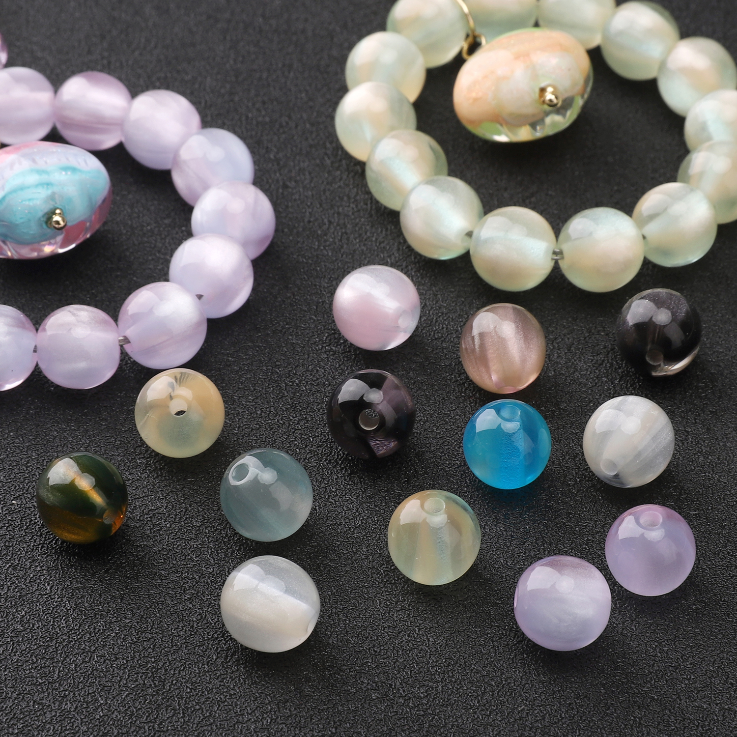 10mm 10pcs Resins Cat Eye Bead - Resin Craft Projects ulasan dan harga