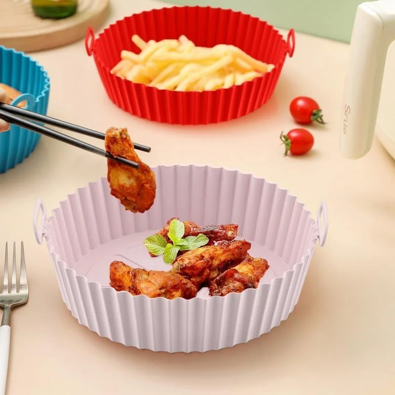 Silicone Basket Pot Tray Airfr - Silicone Mold Tray ulasan dan harga