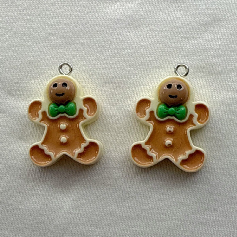 10pcs Christmas Cartoon Series - Resin Craft Projects ulasan dan harga