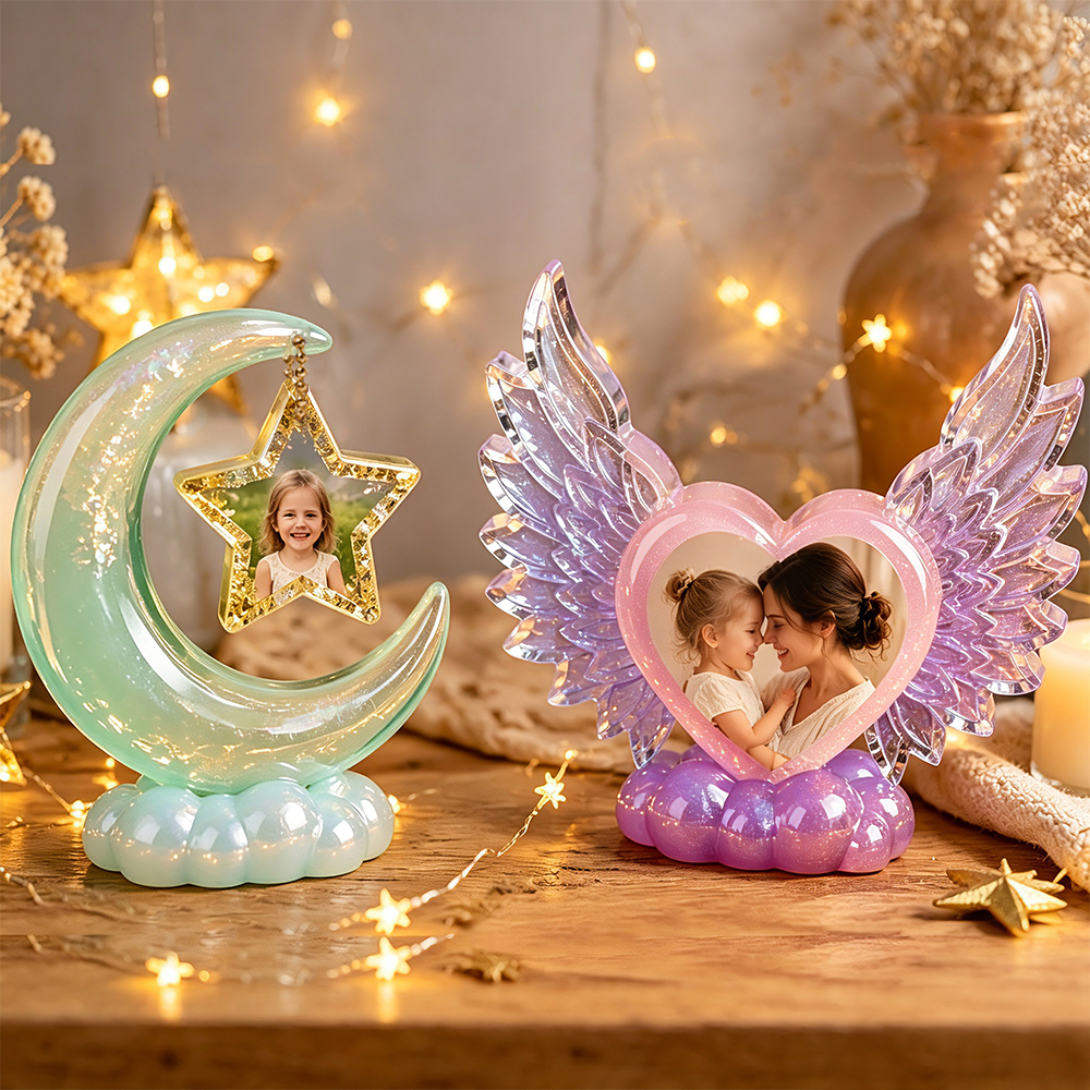 S0308 Heart Shaped Photo Frame - Resin Craft Ideas ulasan dan harga