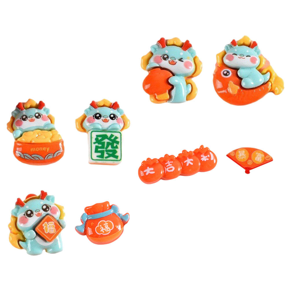 8Pcs Resin Craft Charms Flatba - Resin Craft Ideas ulasan dan harga